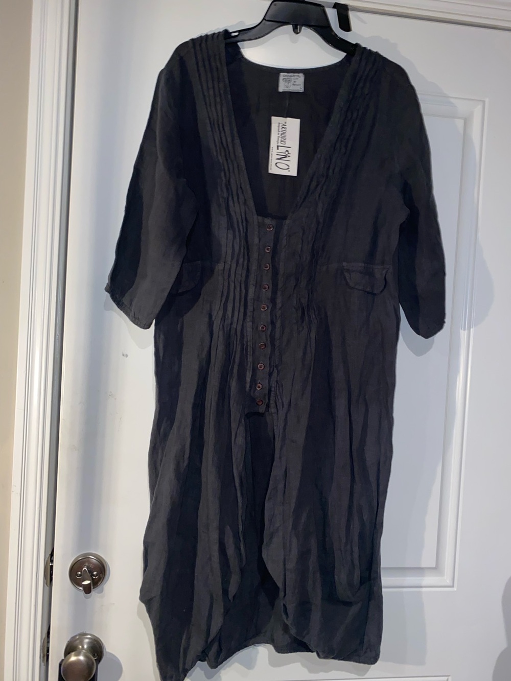 Completo Linen By Arthurian Tunic Sz L
Gray NWT